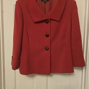 Alex Marie cape/Button Jacket; woman's size 16